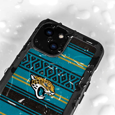 NFL Jacksonville Jaguars Trailblazer iPhone 15 Waterproof Case